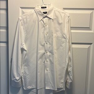 White Classic Fit Oxford Shirt